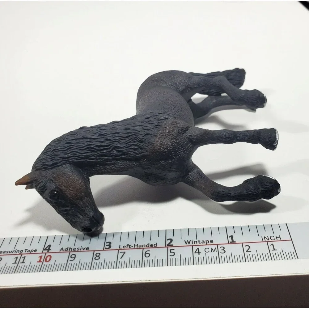 2009 Schleich Freisian Horse D-73527 Realistic Black Figure - Picture 5 of 16